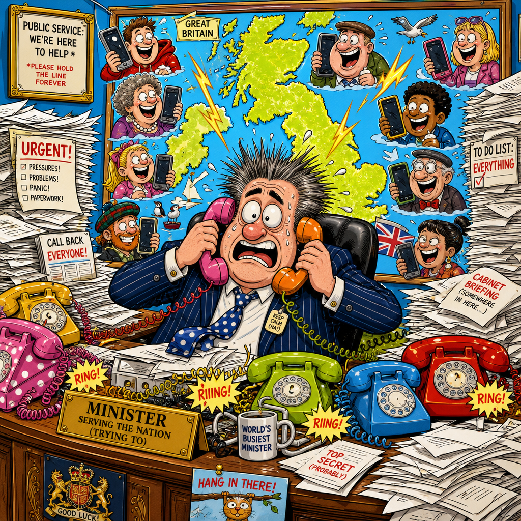 Cabinet ministers' personal mobile numbers were leaked onlin